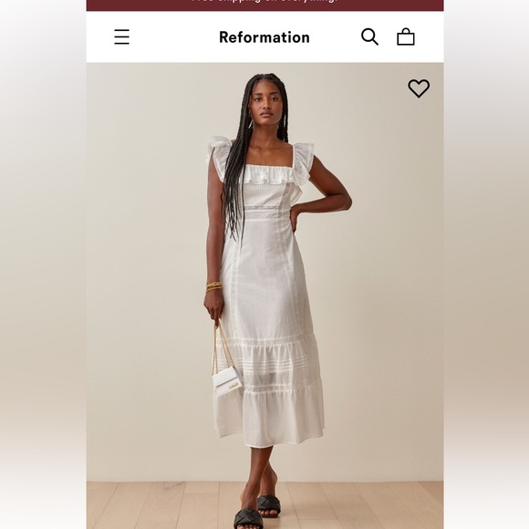 Reformation Tide Dress - size 0 - Picture 1 of 6